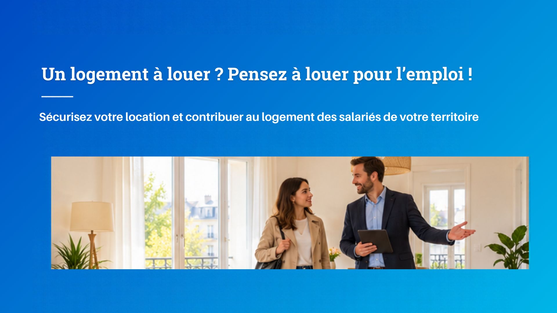 Semaine du logement 2026 : Remettre un logement en location : contribuez au lien emploi-logement en Île-de-France